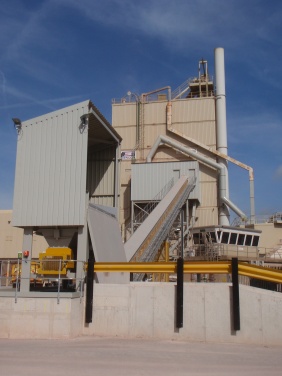 Incorporation of Recycled Asphalt Products in a Batch Mix Plant